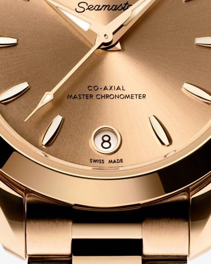 Omega Nieuw Seamaster Aqua Terra 150M 30 mm, Moonshine™ gold met Moonshine™ gold 220.50.30.20.08.001 - Afbeelding 4