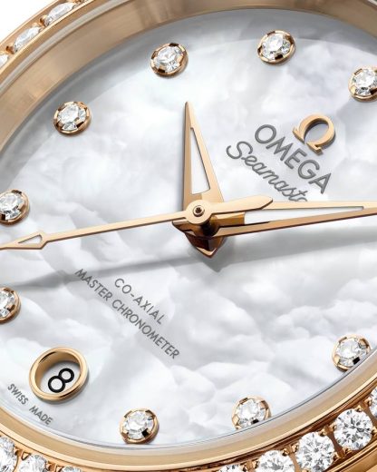 Omega Nieuw Seamaster Aqua Terra 150M 30 mm, Moonshine™ gold met Moonshine™ gold 220.55.30.20.55.001 - Afbeelding 3