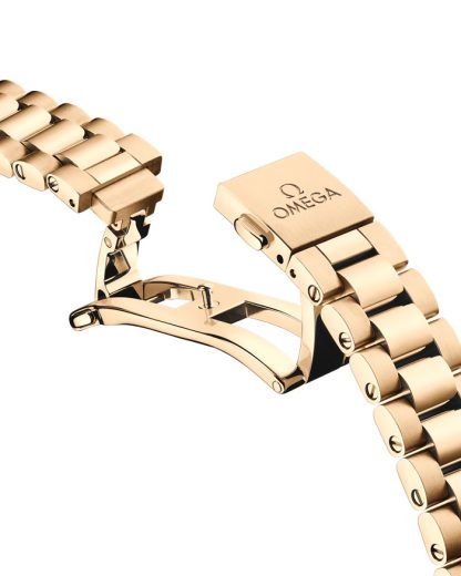 Omega Nieuw Seamaster Aqua Terra 150M 30 mm, Moonshine™ gold met Moonshine™ gold 220.55.30.20.55.001 - Afbeelding 5