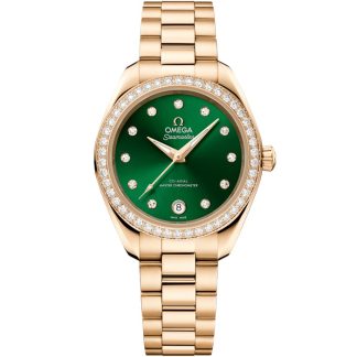 Omega Nieuw Seamaster Aqua Terra 150M 30 mm, Moonshine™ gold met Moonshine™ gold 220.55.30.20.60.001