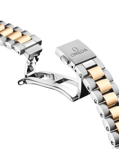 Omega Nieuw Seamaster Aqua Terra 150M 30 mm, staal - Moonshine™ gold met staal - Moonshine™ gold 220.25.30.20.55.001 - Afbeelding 4