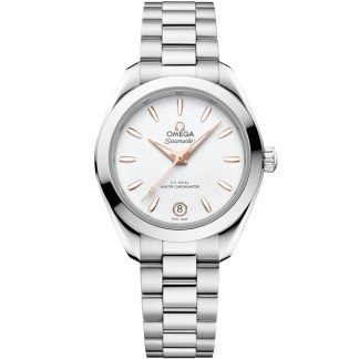 Omega Nieuw Seamaster Aqua Terra 150M 30 mm, staal met staal 220.10.30.20.02.001