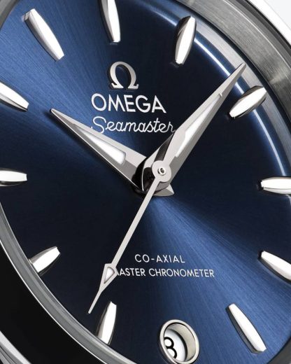 Omega Nieuw Seamaster Aqua Terra 150M 30 mm, staal met staal 220.10.30.20.03.001 - Afbeelding 3