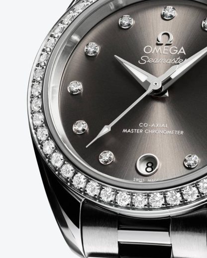 Omega Nieuw Seamaster Aqua Terra 150M 30 mm, staal met staal 220.15.30.20.56.001 - Afbeelding 4