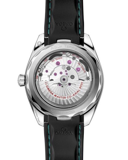Omega Nieuw Seamaster Aqua Terra 150M 41 mm, staal met rubberen band 220.32.41.21.03.001 - Afbeelding 2