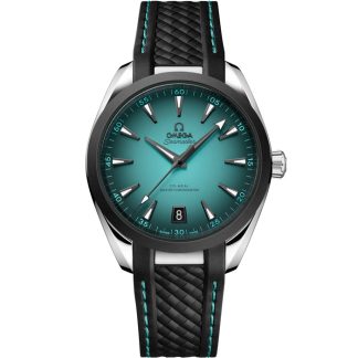 Omega Nieuw Seamaster Aqua Terra 150M 41 mm, staal met rubberen band 220.32.41.21.03.001
