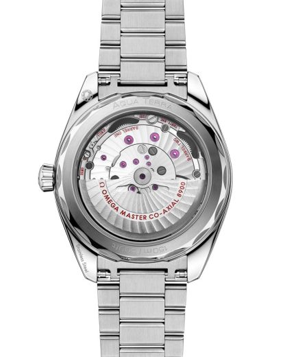 Omega Nieuw Seamaster Aqua Terra 150M 41 mm, staal met staal 220.10.41.21.03.006 - Afbeelding 2