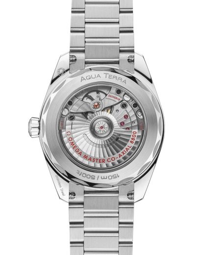 Omega Nieuw Seamaster Aqua Terra Shades 38 mm, staal met staal 220.10.38.20.10.004 - Afbeelding 2