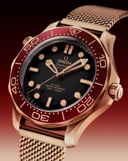 Omega Nieuw Seamaster Diver 300M 42 mm, Brons goud met Brons goud 210.90.42.20.01.003 - Afbeelding 3
