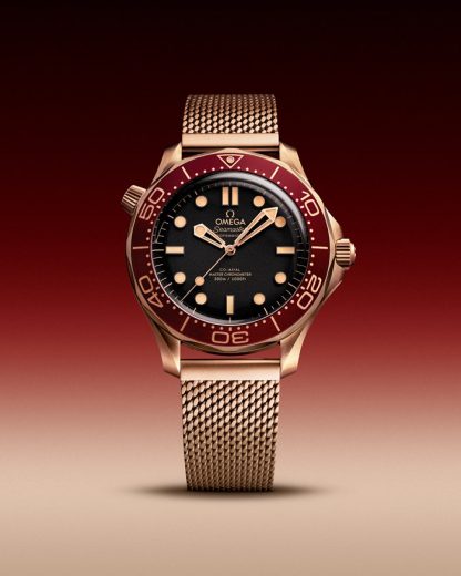 Omega Nieuw Seamaster Diver 300M 42 mm, Brons goud met Brons goud 210.90.42.20.01.003 - Afbeelding 5