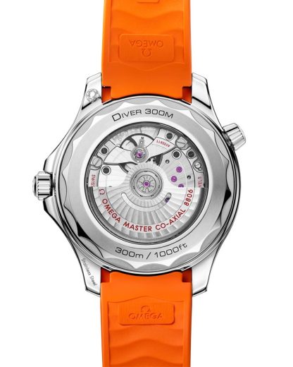 Omega Nieuw Seamaster Diver 300M 42 mm, staal met rubberen band 210.32.42.20.01.006 - Afbeelding 2
