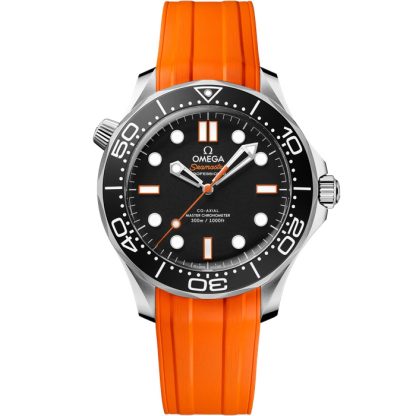 Omega Nieuw Seamaster Diver 300M 42 mm, staal met rubberen band 210.32.42.20.01.006