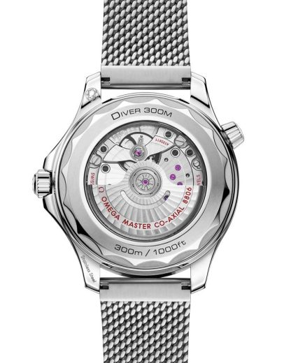 Omega Nieuw Seamaster Diver 300M 42 mm, staal met staal 210.30.42.20.01.018 - Afbeelding 2