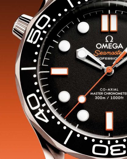 Omega Nieuw Seamaster Diver 300M 42 mm, staal met staal 210.30.42.20.01.018 - Afbeelding 3
