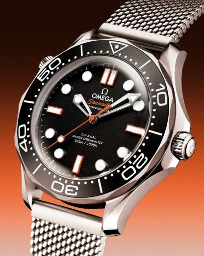 Omega Nieuw Seamaster Diver 300M 42 mm, staal met staal 210.30.42.20.01.018 - Afbeelding 5