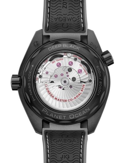 Omega Nieuw Seamaster Planet Ocean 600M 45,5 mm, zwart ceramic met rubberen band 215.92.46.22.01.007 - Afbeelding 2