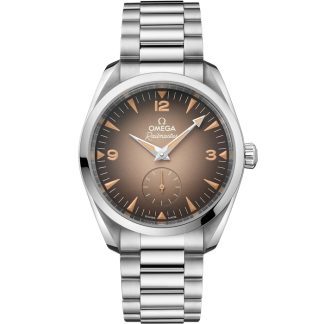 Omega Nieuw Seamaster Railmaster 38 mm, staal met staal 235.10.38.20.13.001