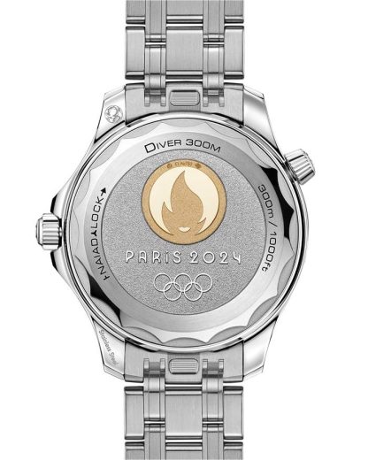 Omega Paris 2024 Seamaster Diver 300M 42 mm, staal met staal 522.21.42.20.04.001 - Afbeelding 2