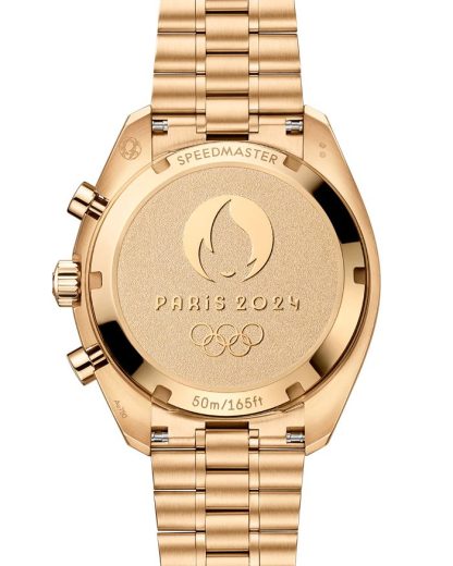 Omega Paris 2024 Speedmaster Chronoscope 43 mm, Moonshine™ gold met Moonshine™ gold 522.60.43.51.02.001 - Afbeelding 2