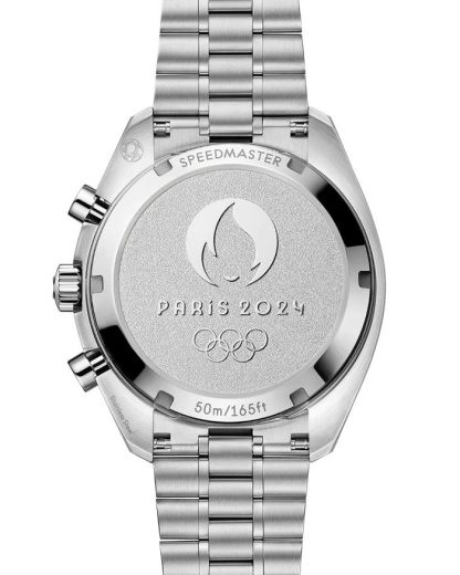 Omega Paris 2024 Speedmaster Chronoscope 43 mm, staal met staal 522.30.43.51.02.001 - Afbeelding 2