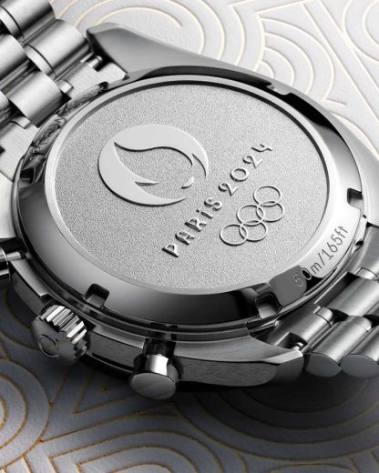 Omega Paris 2024 Speedmaster Chronoscope 43 mm, staal met staal 522.30.43.51.02.001 - Afbeelding 5