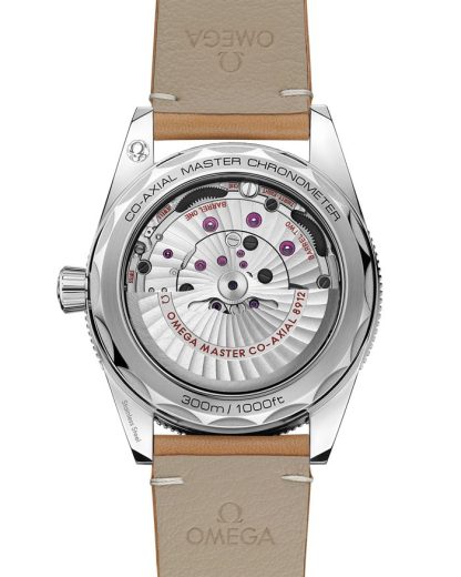 Omega Seamaster 300 41 mm, staal met leren band 234.32.41.21.03.001 - Afbeelding 2