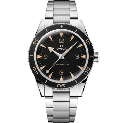 Omega Seamaster 300 41 mm, staal met staal 234.30.41.21.01.001