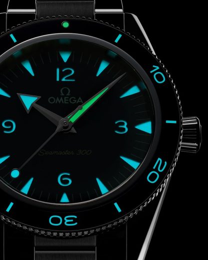 Omega Seamaster 300 41 mm, staal met staal 234.30.41.21.03.001 - Afbeelding 3