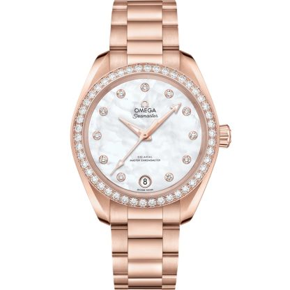 Omega Seamaster Aqua Terra 150M 34 mm, Sedna™ gold met Sedna™ gold 220.55.34.20.55.001