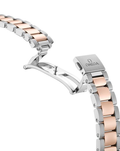 Omega Seamaster Aqua Terra 150M 34 mm, staal - Sedna™ gold met staal - Sedna™ gold 220.25.34.20.55.001 - Afbeelding 3