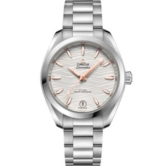 Omega Seamaster Aqua Terra 150M 34 mm, staal met staal 220.10.34.20.02.001