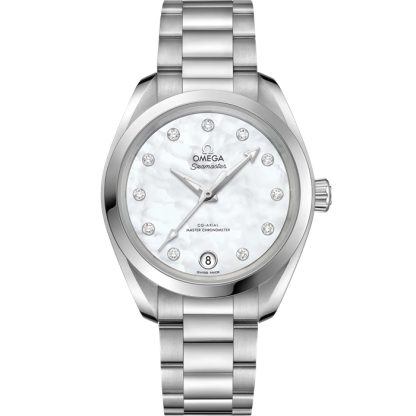 Omega Seamaster Aqua Terra 150M 34 mm, staal met staal 220.10.34.20.55.001