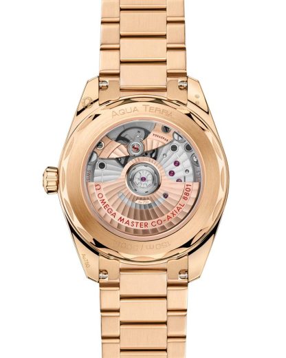 Omega Seamaster Aqua Terra 150M 38 mm, Moonshine™ gold met Moonshine™ gold 220.50.38.20.03.001 - Afbeelding 2