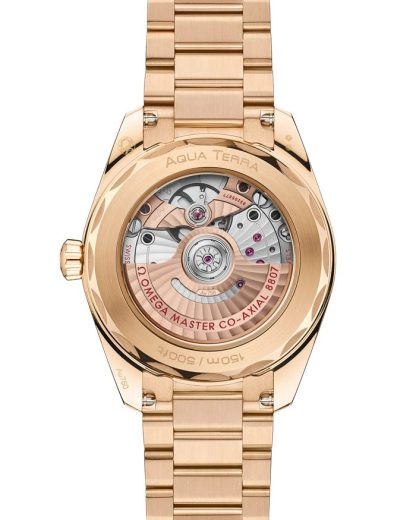 Omega Seamaster Aqua Terra 150M 38 mm, Moonshine™ gold met Moonshine™ gold 220.55.38.20.99.002 - Afbeelding 2