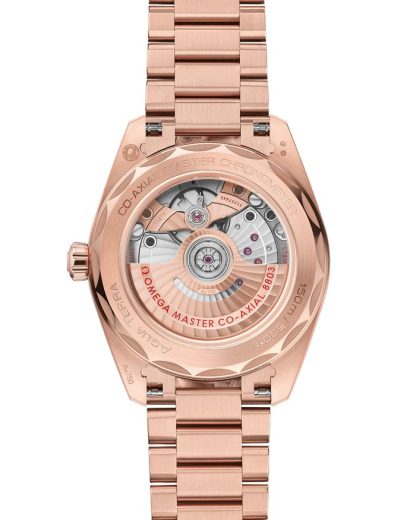 Omega Seamaster Aqua Terra 150M 38 mm, Sedna™ gold met Sedna™ gold 220.55.38.20.99.001 - Afbeelding 2