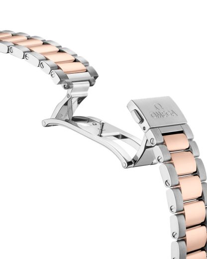 Omega Seamaster Aqua Terra 150M 38 mm, staal - Sedna™ gold met staal - Sedna™ gold 220.20.38.20.02.001 - Afbeelding 3