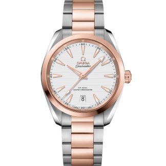 Omega Seamaster Aqua Terra 150M 38 mm, staal - Sedna™ gold met staal - Sedna™ gold 220.20.38.20.02.001