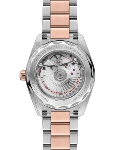 Omega Seamaster Aqua Terra 150M 38 mm, staal - Sedna™ gold met staal - Sedna™ gold 220.20.38.20.10.001 - Afbeelding 2
