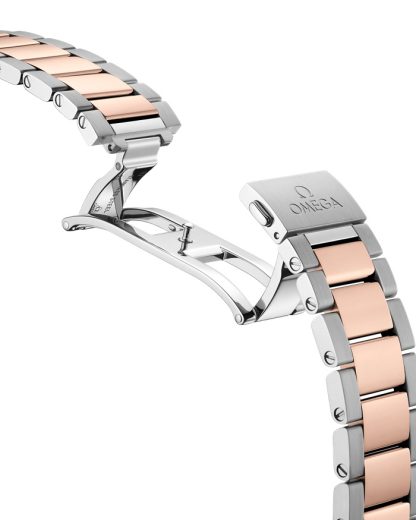 Omega Seamaster Aqua Terra 150M 38 mm, staal - Sedna™ gold met staal - Sedna™ gold 220.20.38.20.55.002 - Afbeelding 4