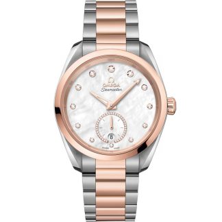 Omega Seamaster Aqua Terra 150M 38 mm, staal - Sedna™ gold met staal - Sedna™ gold 220.20.38.20.55.002