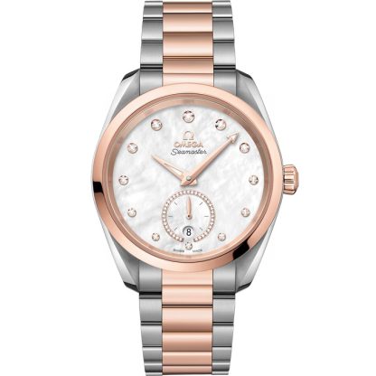 Omega Seamaster Aqua Terra 150M 38 mm, staal - Sedna™ gold met staal - Sedna™ gold 220.20.38.20.55.002