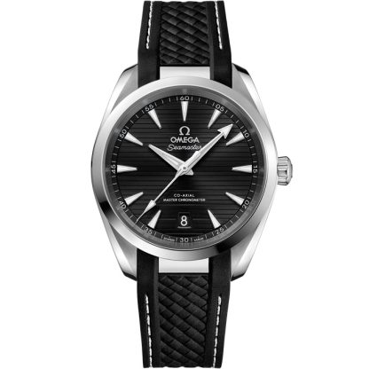 Omega Seamaster Aqua Terra 150M 38 mm, staal met rubberen band 220.12.38.20.01.001