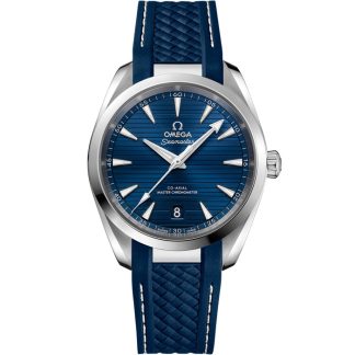 Omega Seamaster Aqua Terra 150M 38 mm, staal met rubberen band 220.12.38.20.03.001