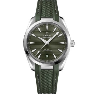 Omega Seamaster Aqua Terra 150M 38 mm, staal met rubberen band 220.12.38.20.10.001