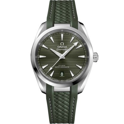 Omega Seamaster Aqua Terra 150M 38 mm, staal met rubberen band 220.12.38.20.10.001