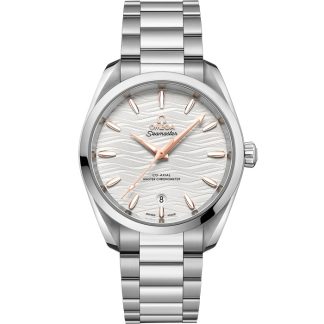 Omega Seamaster Aqua Terra 150M 38 mm, staal met staal 220.10.38.20.02.002