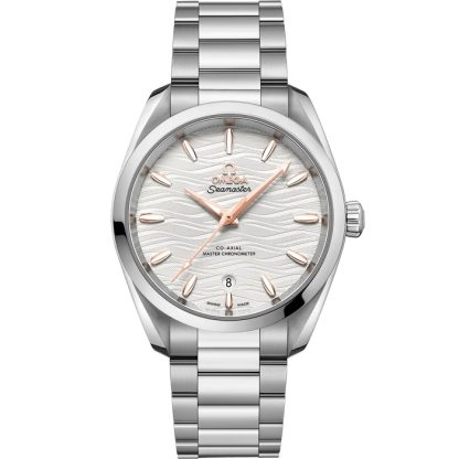 Omega Seamaster Aqua Terra 150M 38 mm, staal met staal 220.10.38.20.02.002