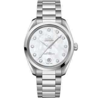 Omega Seamaster Aqua Terra 150M 38 mm, staal met staal 220.10.38.20.55.001