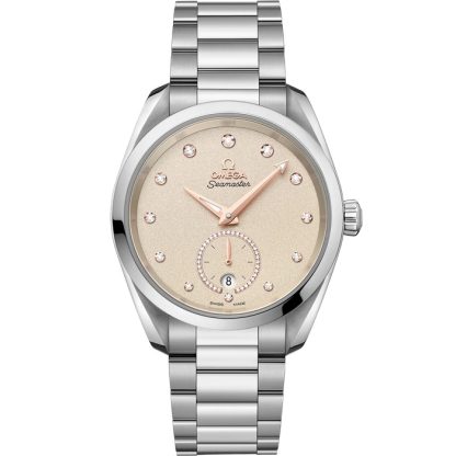 Omega Seamaster Aqua Terra 150M 38 mm, staal met staal 220.10.38.20.59.001