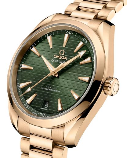 Omega Seamaster Aqua Terra 150M 41 mm, Moonshine™ gold met Moonshine™ gold 220.50.41.21.10.001 - Afbeelding 3